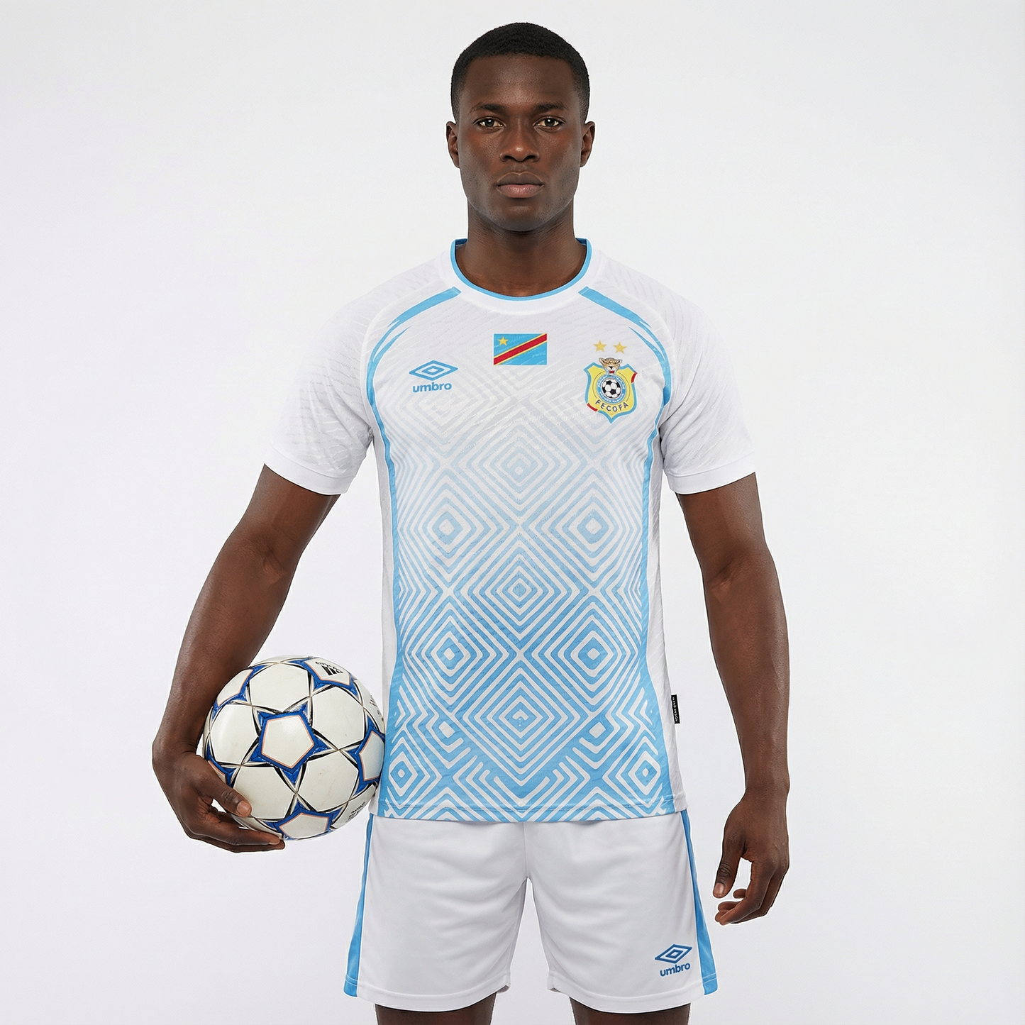 Maillot RDC Congo CAN 2025 bleu et jaune – La Boutique du Maillot