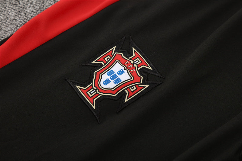 Écusson FPF Fédération Portugaise de Football brodé sur veste survêtement Portugal – Qualité PLAYER Premium