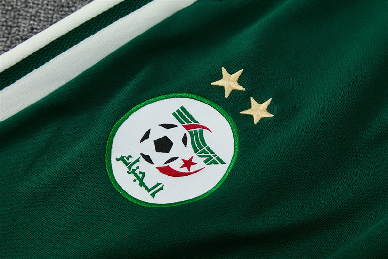 Écusson FAF brodé sur le survêtement Algérie – logo Fédération Algérienne de Football 2 étoiles