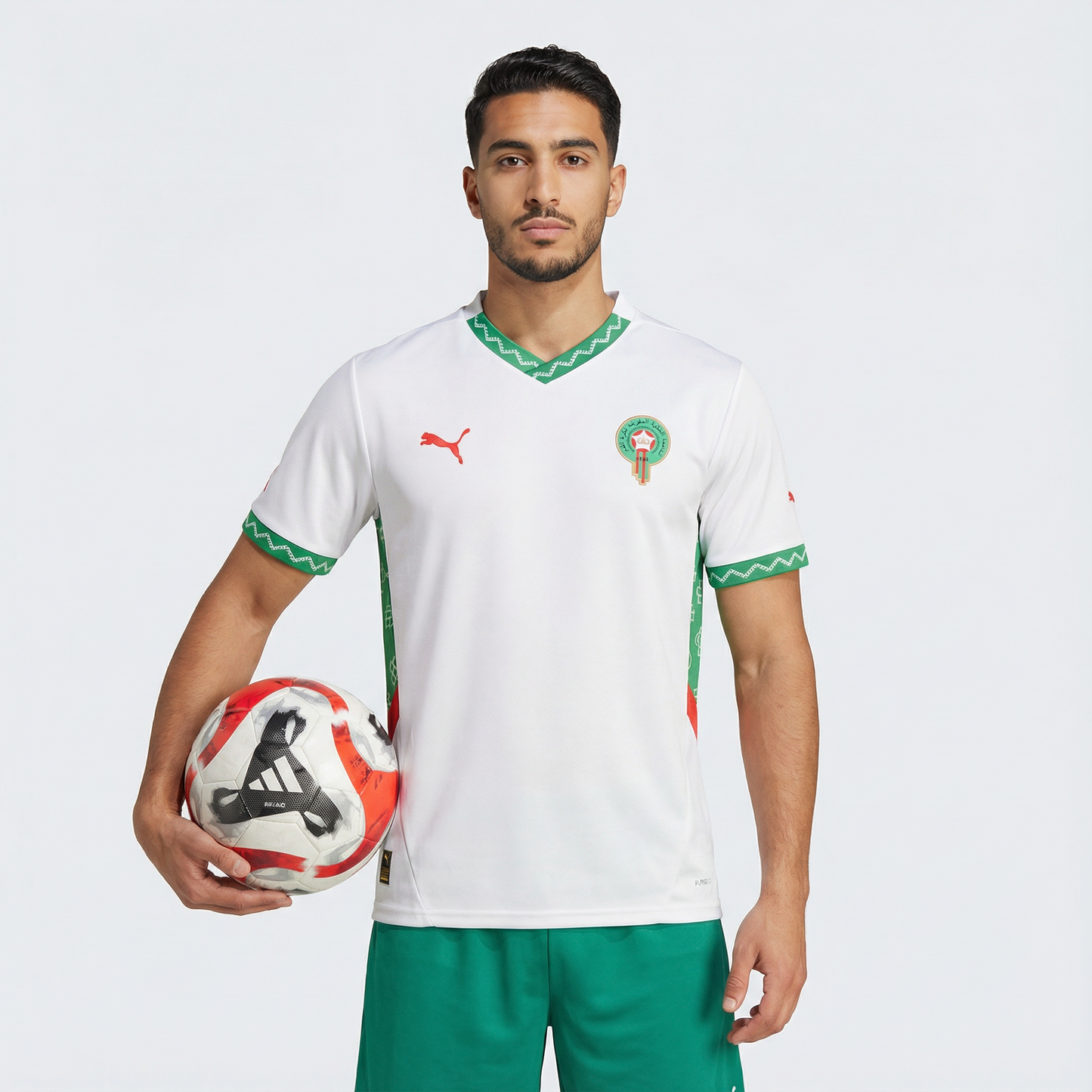 Maillot Maroc Extérieur CAN 2025 – Confort Premium & Coupe Player