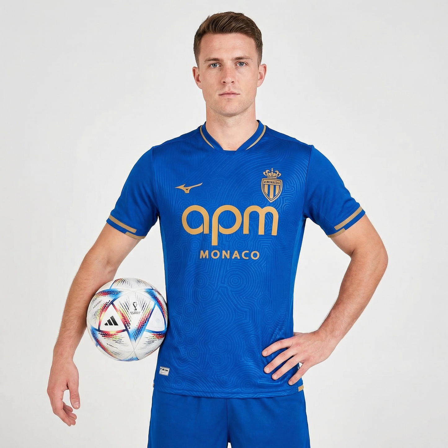 Maillot AS Monaco 2025/2026 rouge et blanc – La Boutique du Maillot