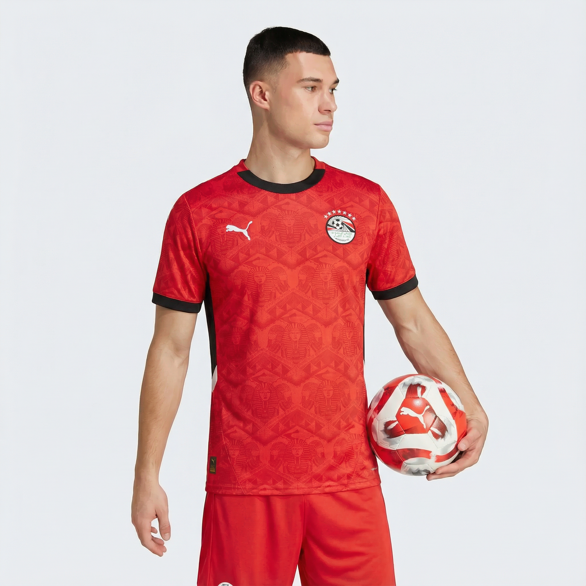 Maillot Égypte Domicile CAN 2025 rouge – La Boutique du Maillot
