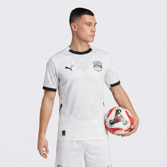 Maillot Égypte Extérieur CAN 2025 blanc – La Boutique du Maillot