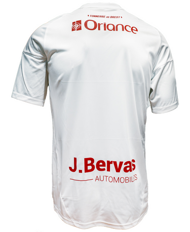 Maillot Stade Brestois 2025/2026 rouge et blanc – La Boutique du Maillot