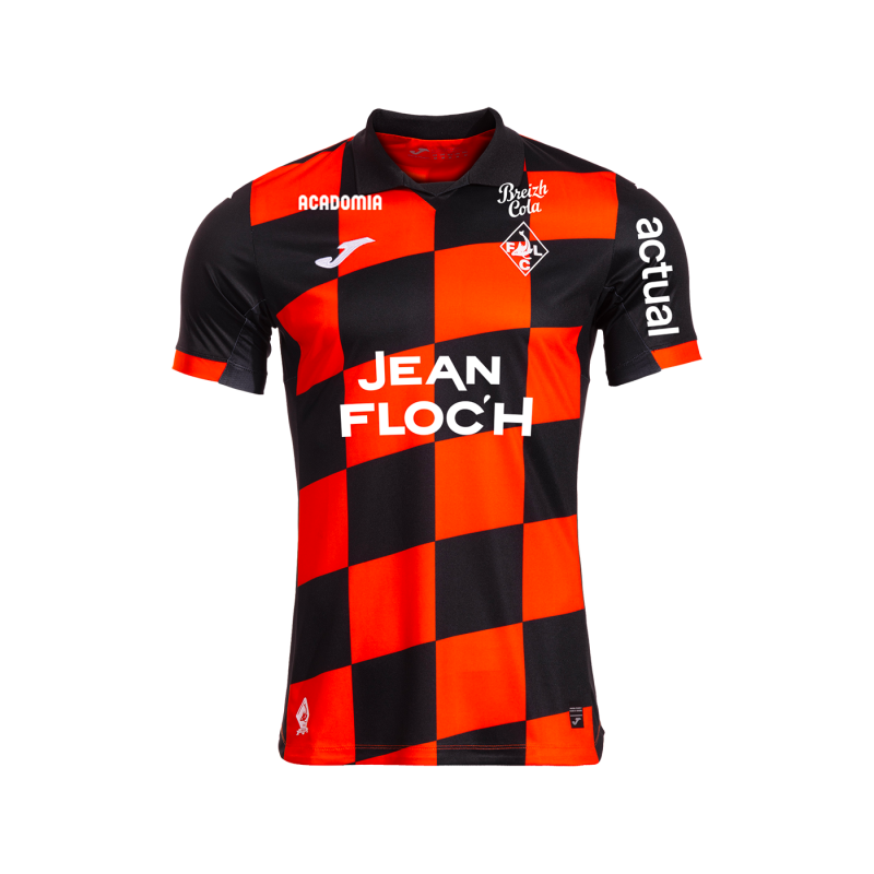 Maillot FC Lorient 2025/2026 orange et noir – La Boutique du Maillot