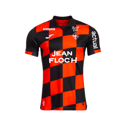 Maillot FC Lorient 2025/2026 orange et noir – La Boutique du Maillot