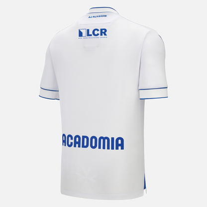Maillot AJ Auxerre 2025/2026 blanc et bleu – La Boutique du Maillot