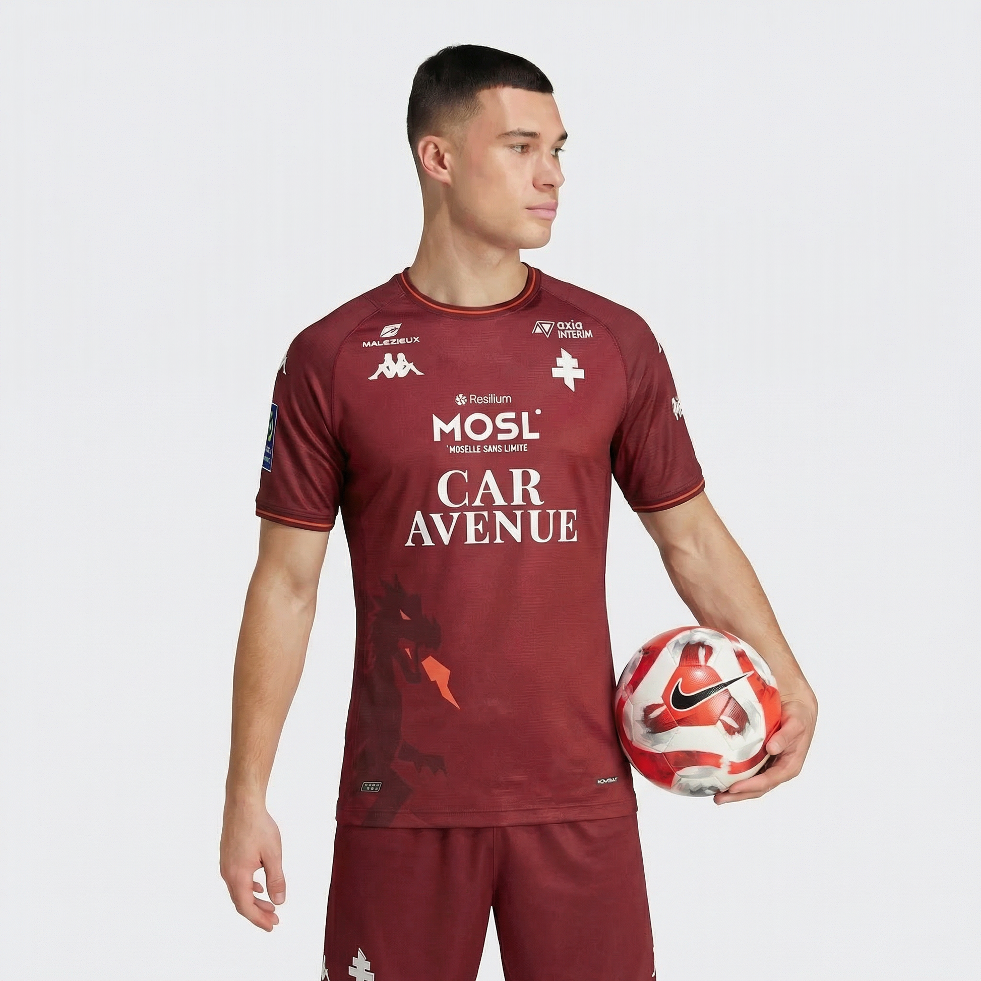 Maillot FC Metz 2025/2026 grenat et or – La Boutique du Maillot