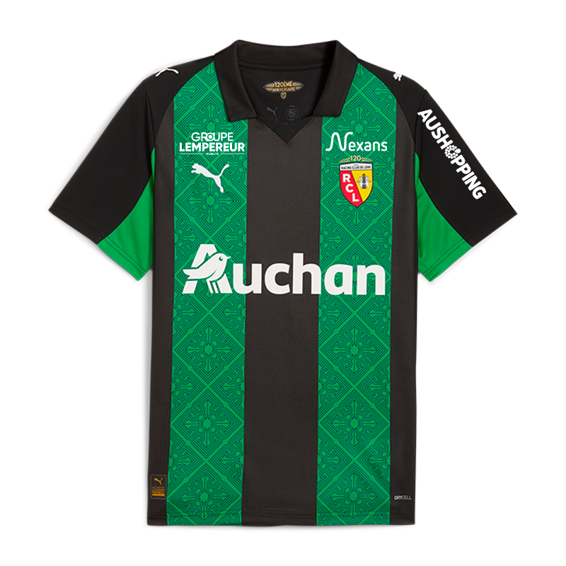 Maillot RC Lens 2025/2026 jaune et rouge – La Boutique du Maillot