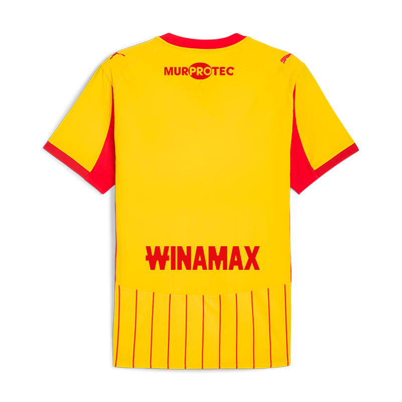 Maillot RC Lens 2025/2026 jaune et rouge – La Boutique du Maillot