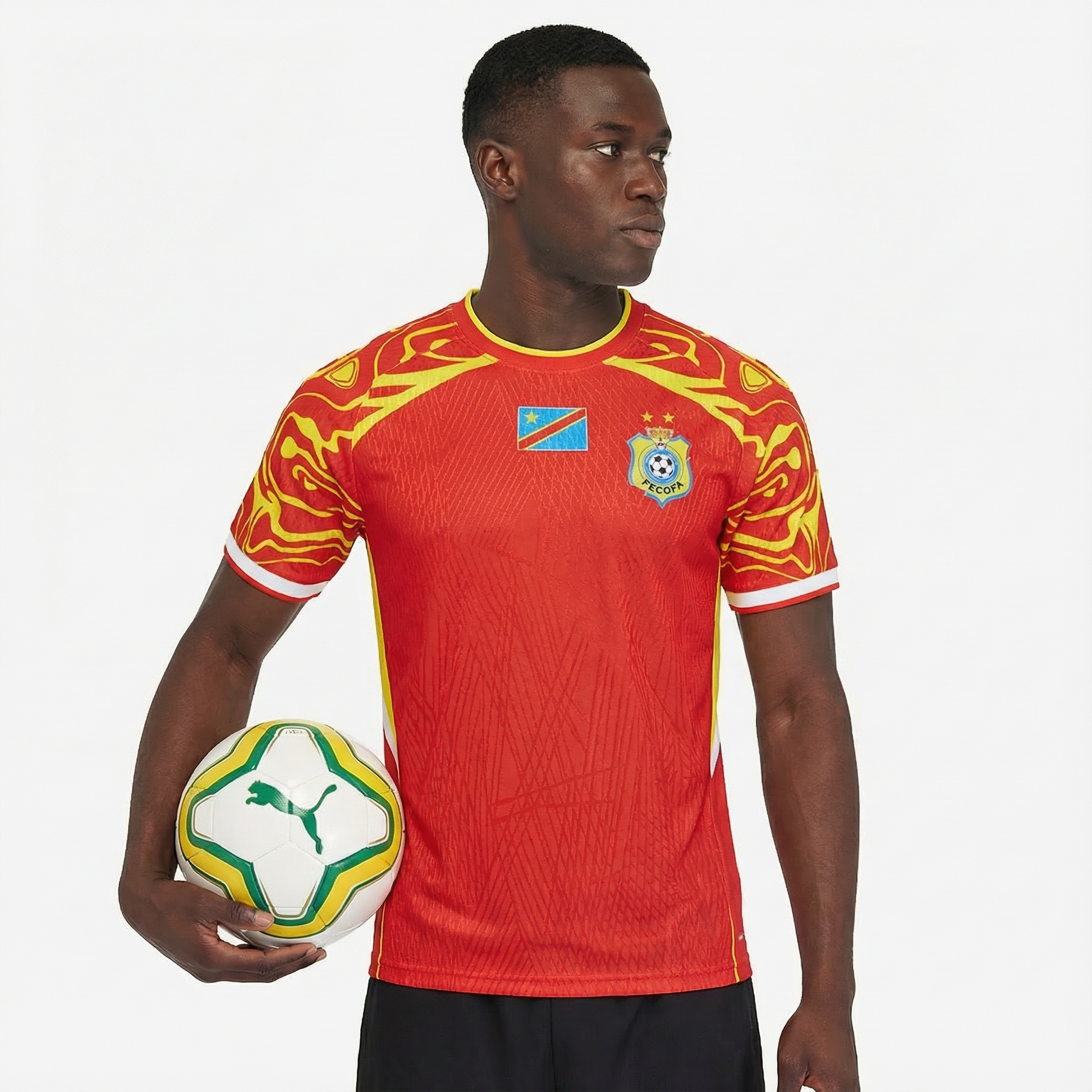 Maillot RDC Congo CAN 2025 bleu et jaune – La Boutique du Maillot