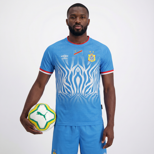 Maillot RDC Congo CAN 2025 bleu et jaune – La Boutique du Maillot