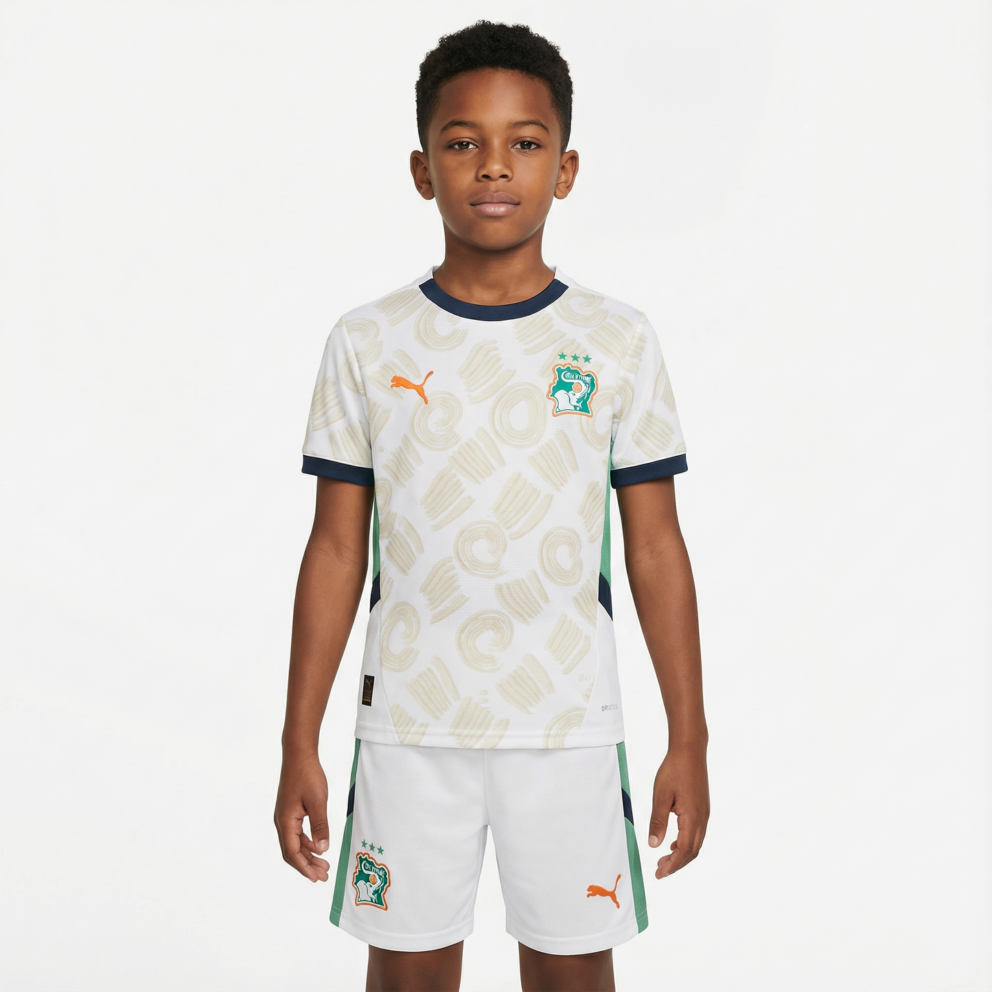 Ensemble Enfant cote d'ivoire  2025-2026 – Confort Premium & Coupe Player