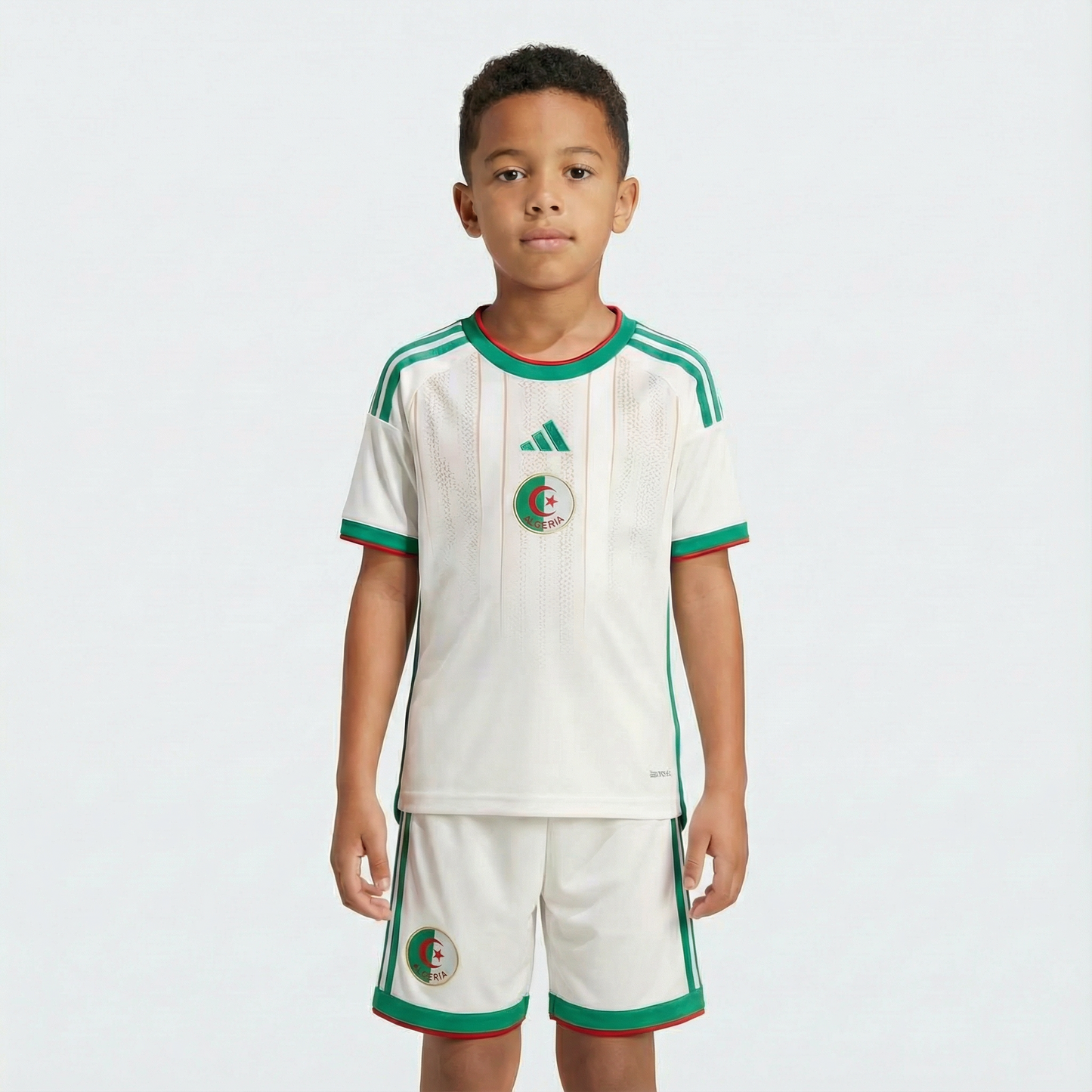 Ensemble Enfant Algérie Domicile 2026 – Confort Premium & Coupe Player