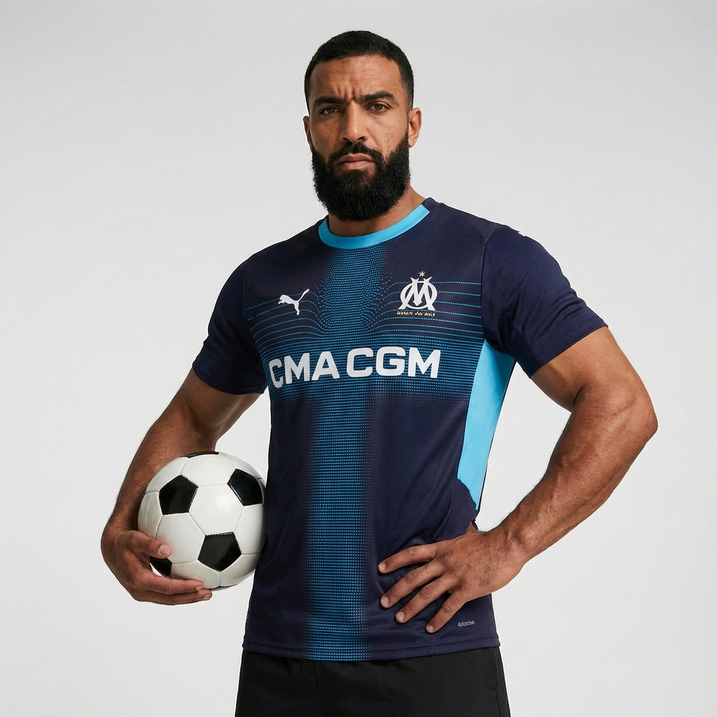 Maillot OM 2025/2026 – Confort Premium & Coupe Player