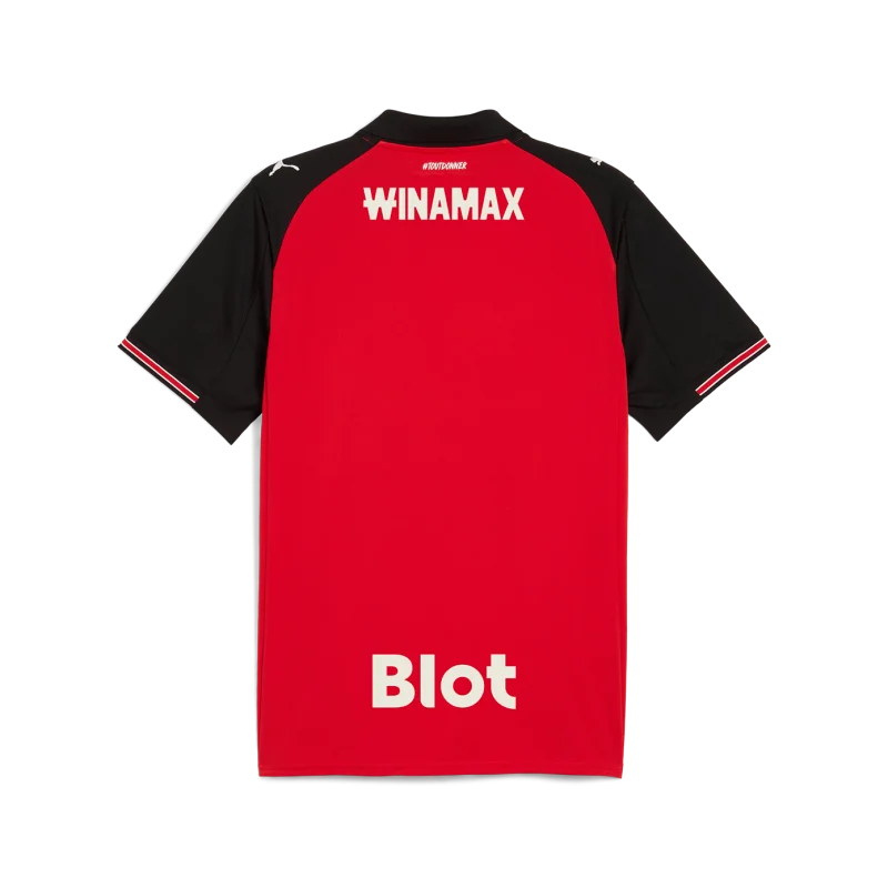 Maillot Stade Rennais 2025/2026 rouge et noir – La Boutique du Maillot