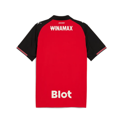 Maillot Stade Rennais 2025/2026 rouge et noir – La Boutique du Maillot