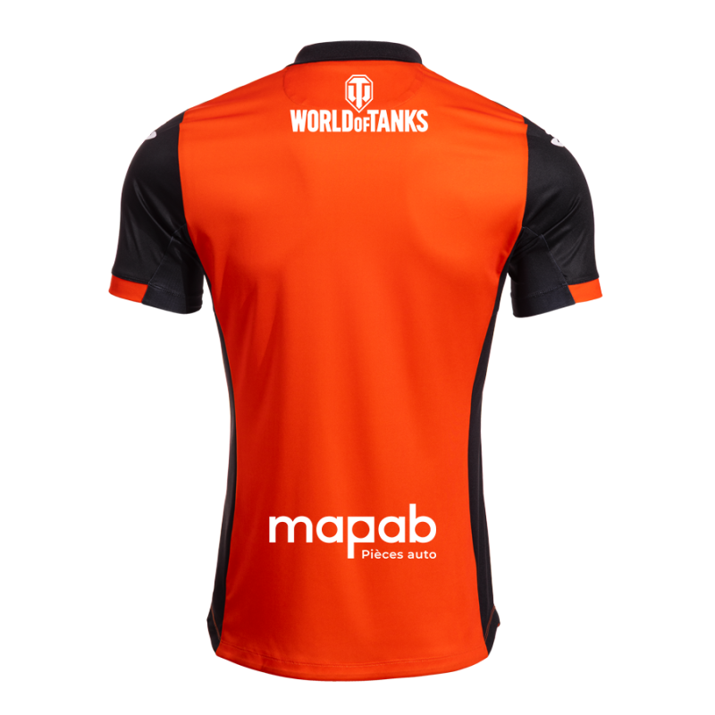 Maillot FC Lorient 2025/2026 orange et noir – La Boutique du Maillot