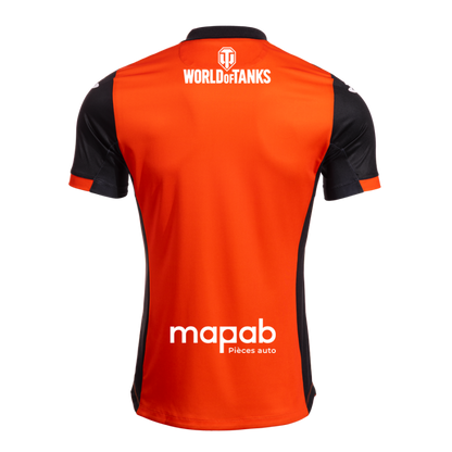 Maillot FC Lorient 2025/2026 orange et noir – La Boutique du Maillot
