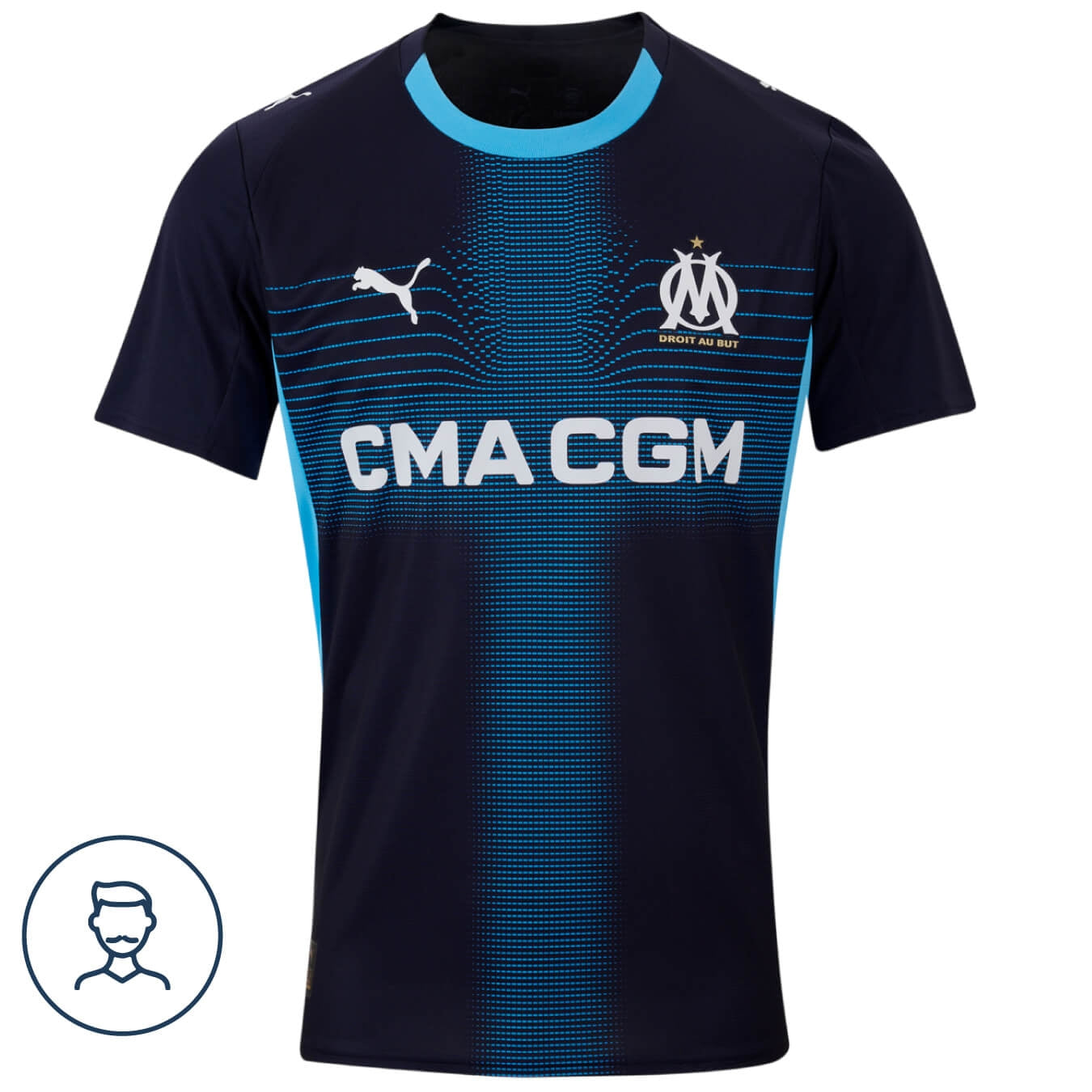 Maillot OM 2025/2026 – Confort Premium & Coupe Player
