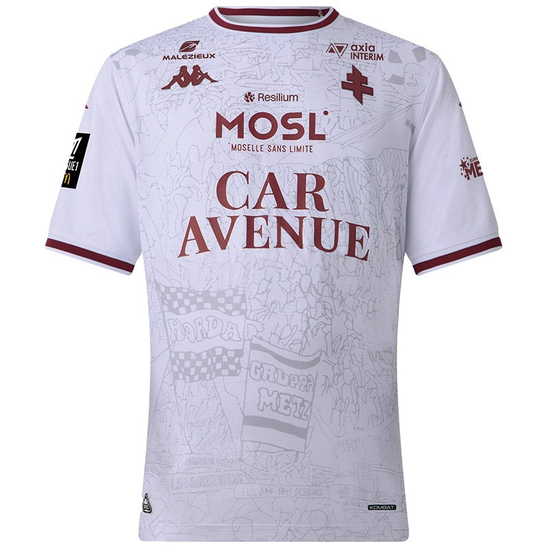 Maillot FC Metz 2025/2026 grenat et or – La Boutique du Maillot