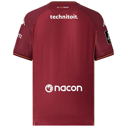 Maillot FC Metz 2025/2026 grenat et or – La Boutique du Maillot