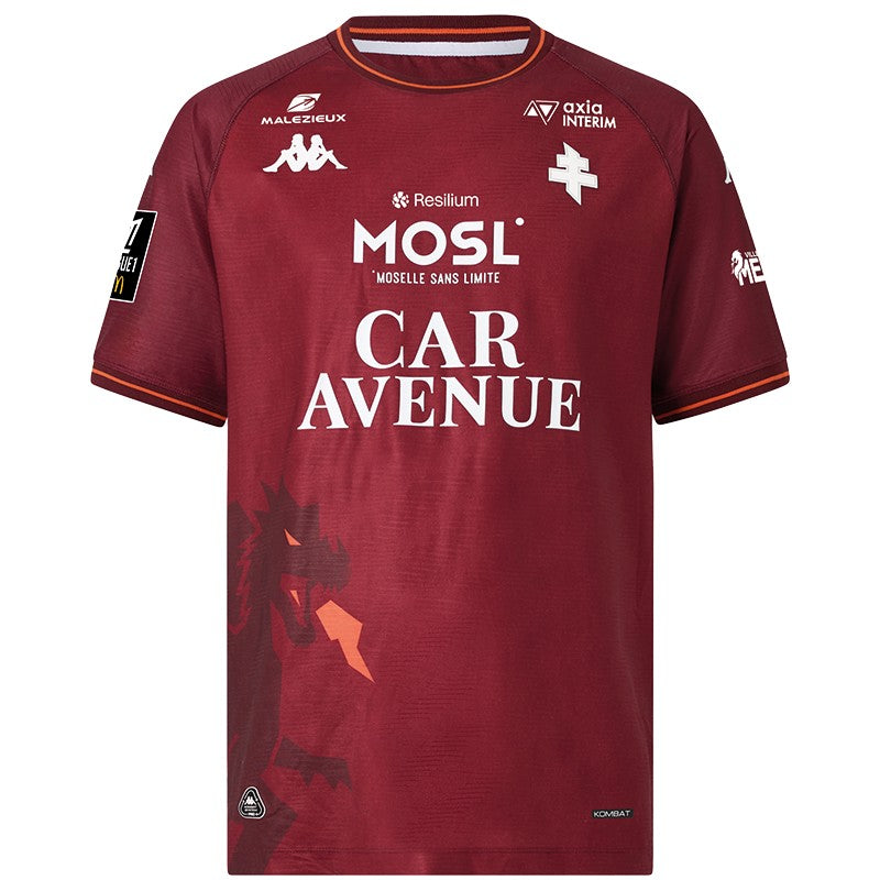 Maillot FC Metz 2025/2026 grenat et or – La Boutique du Maillot