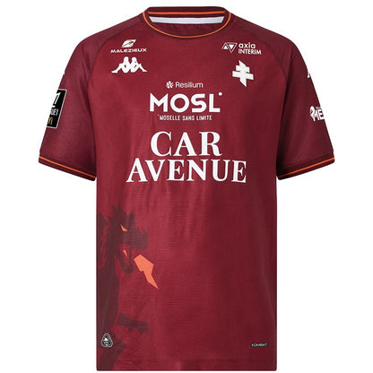 Maillot FC Metz 2025/2026 grenat et or – La Boutique du Maillot