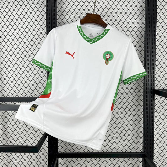 Maillot Maroc Extérieur CAN 2025 – Edition Fan